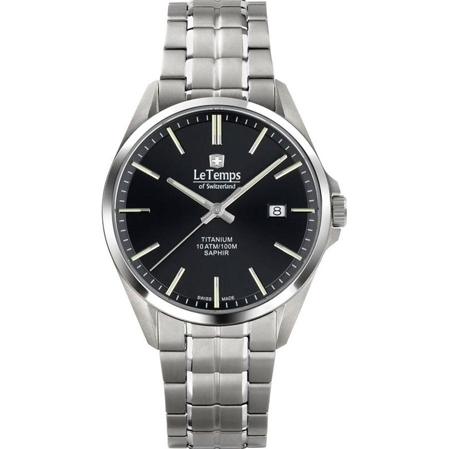 Часы Le Temps Titanium Gent LT1025.12TB01